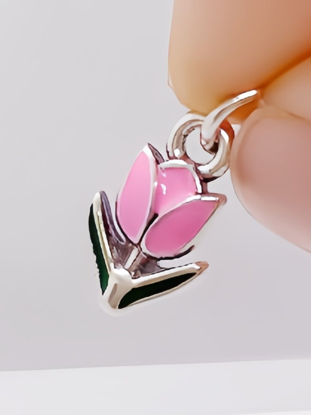 James Avery Enamel Mini Tulip Charm